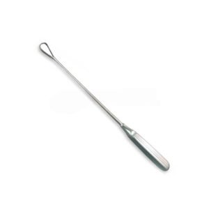 Sims Bone Curette Stainless Steel Dental Surgical Instrument