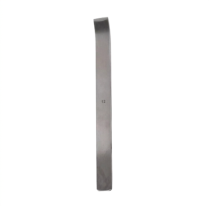 6 Inch Curved Swiss Osteotome – 12mm Edge Surgical Bone Cutting Instrument