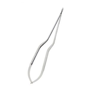 Micro Bayonet Needle Holder Stainless Steel Microsurgical Instrument