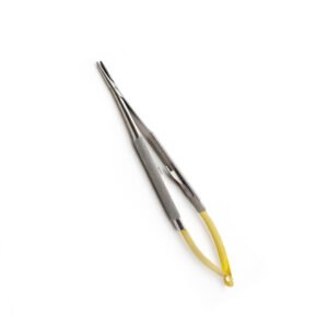 Micro Needle Holder with Tungsten Carbide Inserts TC Stainless Steel Microsurgical Instrument