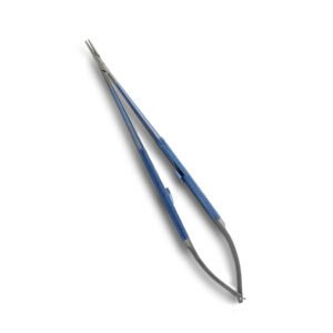 Straight Micro Needle Holder Stainless Steel Microsurgical Instrument