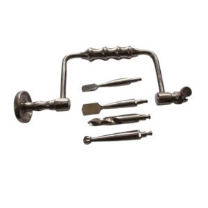 Hudson Brace with Perforator Bit Neurosurgical Instrument