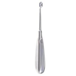 Volkman Bone Curette 6¾" Size 3 Stainless Steel Surgical Instrument