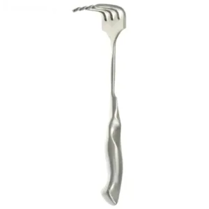 10 1/2″ Deep Rake Retractor – 4 Prong, 2 1/4 × 1 1/2″