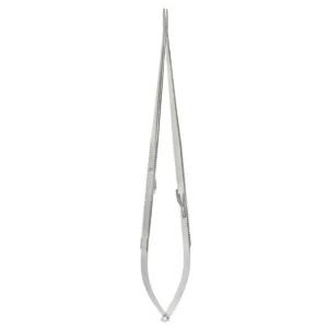 10″ FineTouch Castroviejo Needle Holder – straight lock