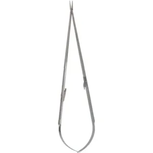 12″ FineTouch Castroviejo Needle Holder – straight lock