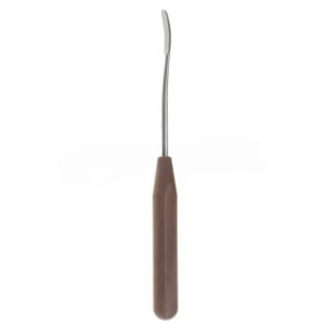 7 1/4″ Perio Elevator – Curved Blade 6mm Round Edge
