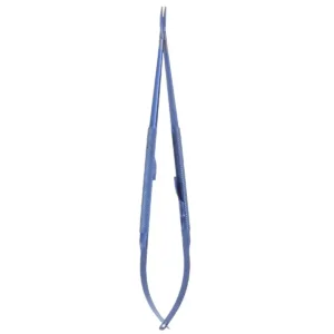 8″ LighTouch Needle Holder – Lock, Delicate Curved