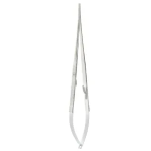 9 1/2″ FineTouch Castroviejo Micro Needle Holder – Straight